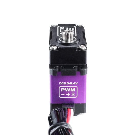 YANTRS 45Kg Coreless Servo Motor HV 8.4V, High Torque RC Digital Servo,Full Waterproof Servo, Stainless Steel Gear Servo with 25T Servo Horn (Control Angle 270°)