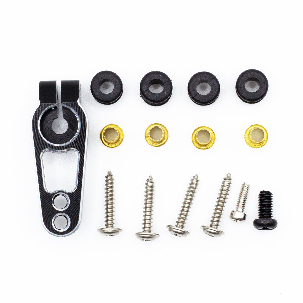 YANTRS 45kg Waterpoof Coreless Servo, Full Aluminum Case and Stainless Steel Gear Servo, High Torque Servo Compatible with 1/6,1/8, 1/10, 1/12 RC Car/Robot/Boat (Control Angle 360°)